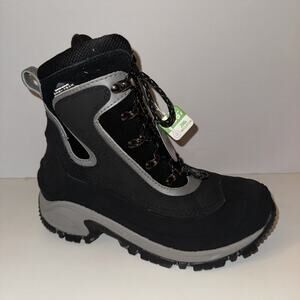 Snow Boot Columbia Whitefield Omni-Tech Women Waterproof BL3727-010 Size 7 Black